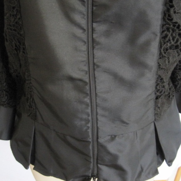 Samuel Dong Lace/ Satin Evening Jacket - Picture 5 of 11